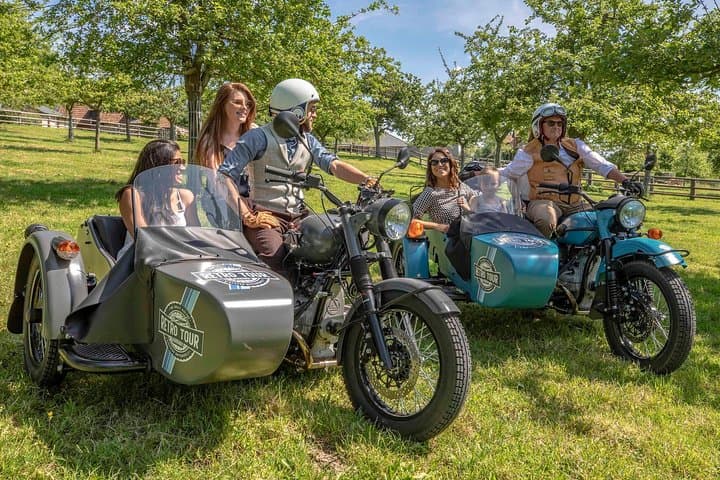 From Deauville : Private sidecar tour of Honfleur