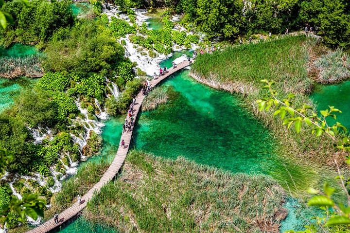 From Zagreb: Plitvice Lakes guided tour