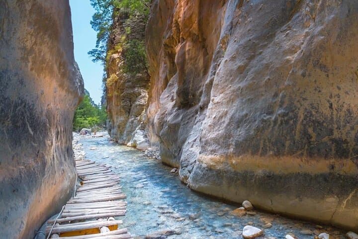 Samaria Gorge Hiking from Chania with Professional Hiking Guide