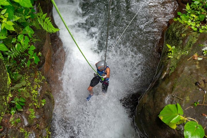 Arenal Volcano Canyoning; Top Rated Waterfall Rappel Adventure