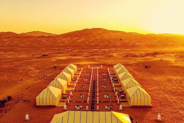 Luxury night in the Merzouga Desert