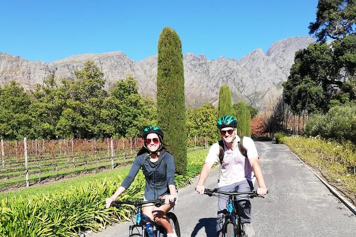 Franschhoek Sip & Cycle Experience Half Day - Private Tour