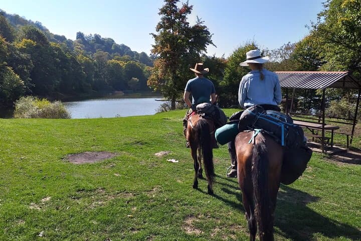 Horseback Riding Around Tsovakar Mountain
