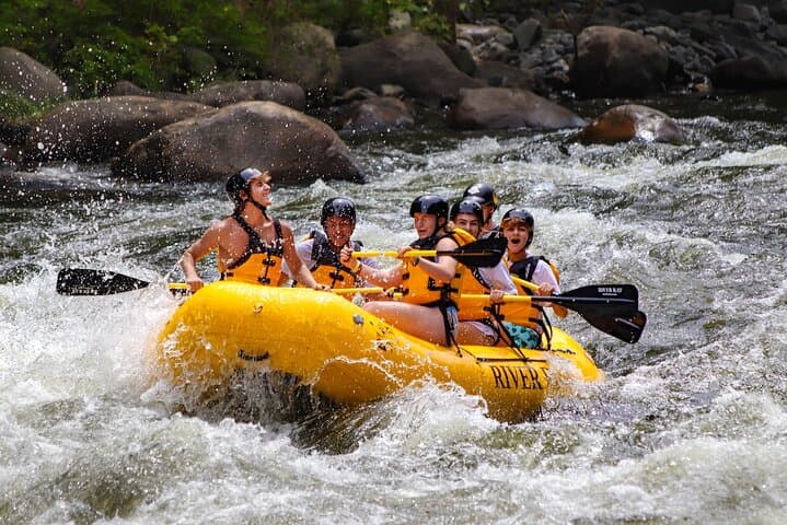 Upper Pigeon Rafting Adventure