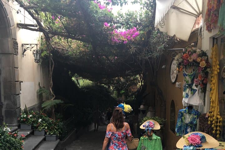 העברה מרומא לחוף המאלפאי/אזור סורנטו וחזרה