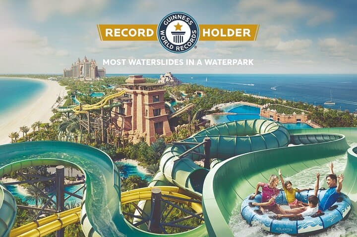 Aquaventure World: Waterpark Day Pass (with options for Aquarium)