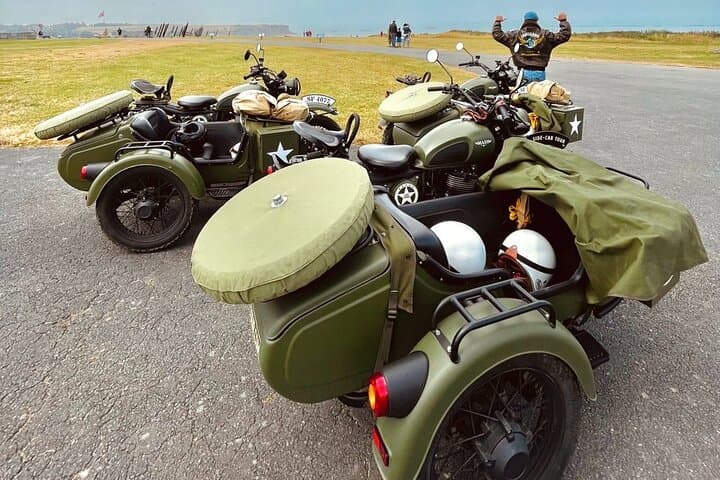 2- to 6-hour sidecar excursion on the D-Day Landing Beaches