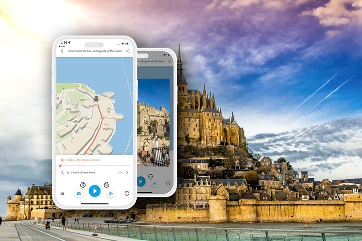 Mont Saint-Michel Island Walking Tour with Audioguide (no ticket)