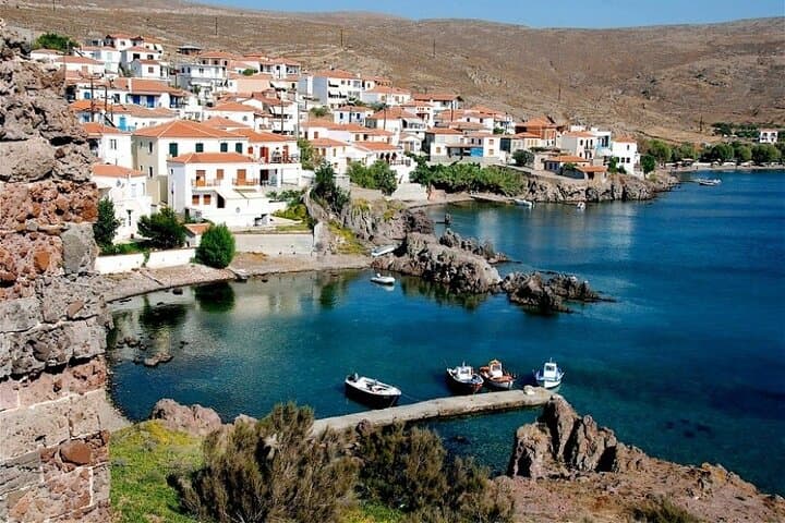 גלה את הצד המערבי של מיתילנה