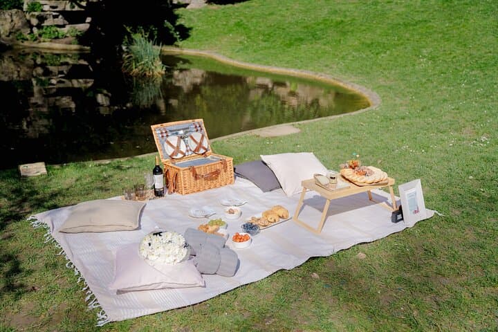 חווית פיקניק בפריז מול מגדל אייפל