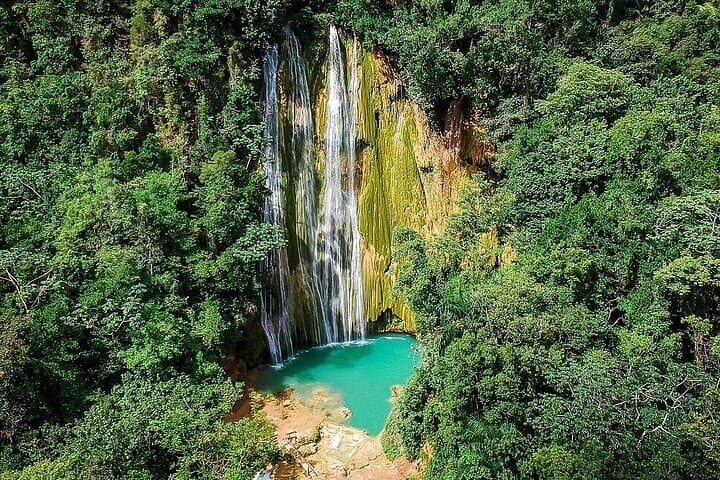 Samaná El Limón Waterfall and Isla Cayo Levantado from Punta Cana