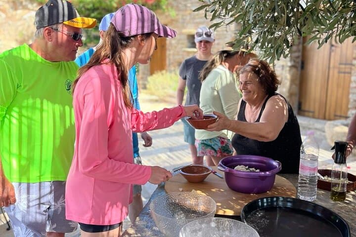 Ios: Cooking Experience with Cheese and Wine Tasting 