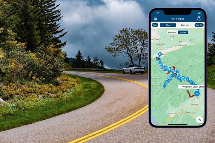 סיורי נהיגה עצמיים בהרי סמוקי הגדולים ובקיידס קוב