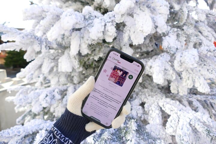 משחק מסלול לא שגרתי בשוקי חג המולד במונטבליard