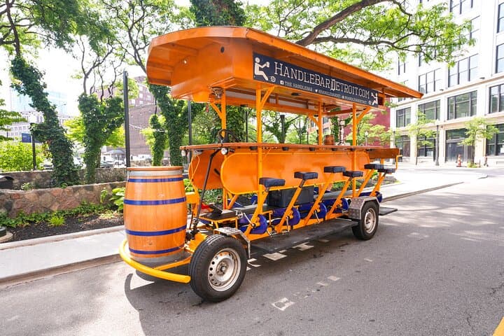 Private Detroit Pedal Pub Tour – A Top-Rated Downtown Experience