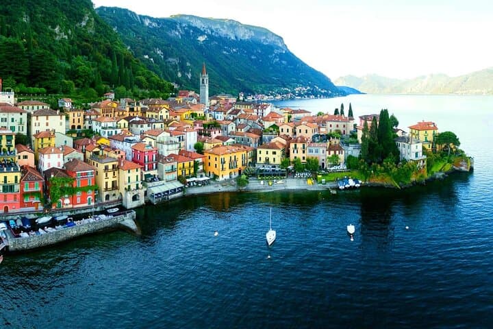  Small-Group Lake Como Experience with boat and van, from Milan