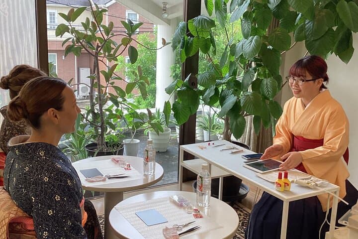 Authentic Kimono & hair styling by pro stylists + Japanese crafts