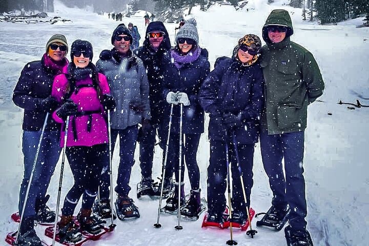סיור סנואשואו פרטי בפארק הלאומי הרי הרוקי (עונתי)