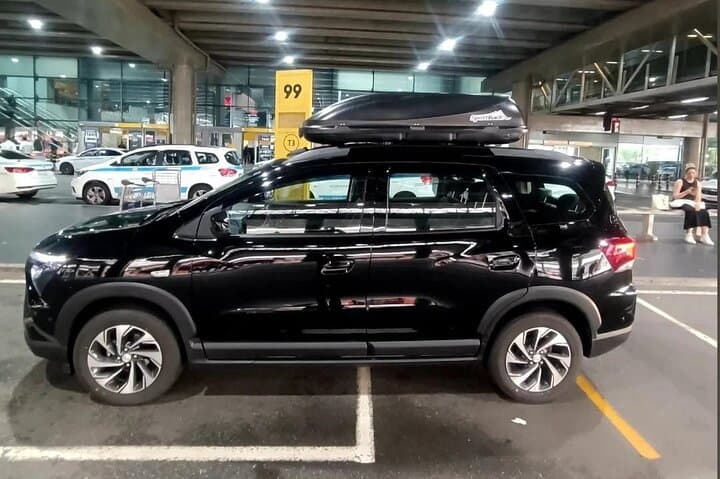 Taxi from Guarulhos Airport to São Paulo.