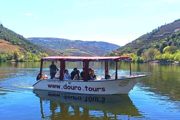 Boat tour 50min through the river Douro in Pinhão