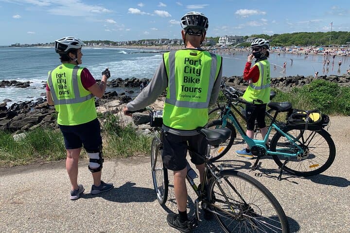 NH Coastal and Seaside E-Bike Tour: Beaches, Harbors & Landmarks