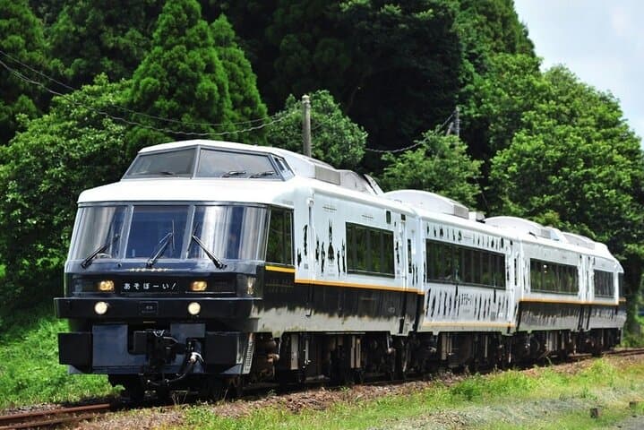 Mt Aso Crater and Kusasenrigahama Tour from Kumamoto Train Return