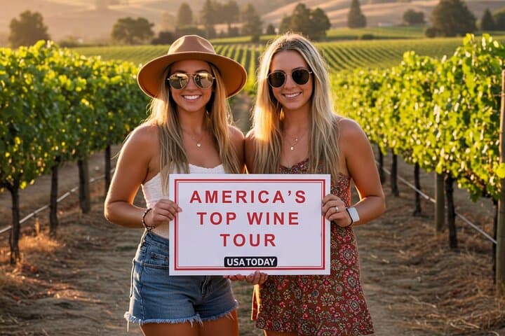3-Winery Paso Robles Tour with Picnic Lunch & Tasting Fees