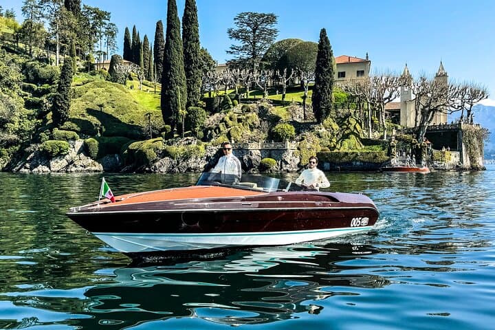 1H - 4H Private Boat Tour on Lake Como 6 pax