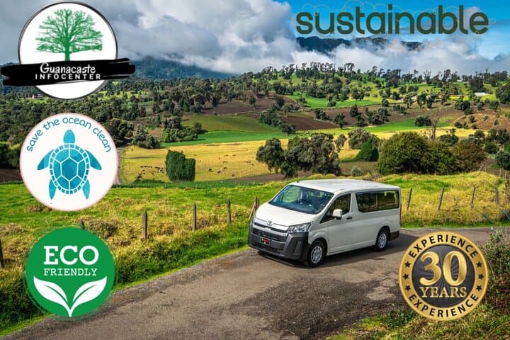 העברת יציאה פרטית מנמל התעופה LIR בקוסטה ריקה