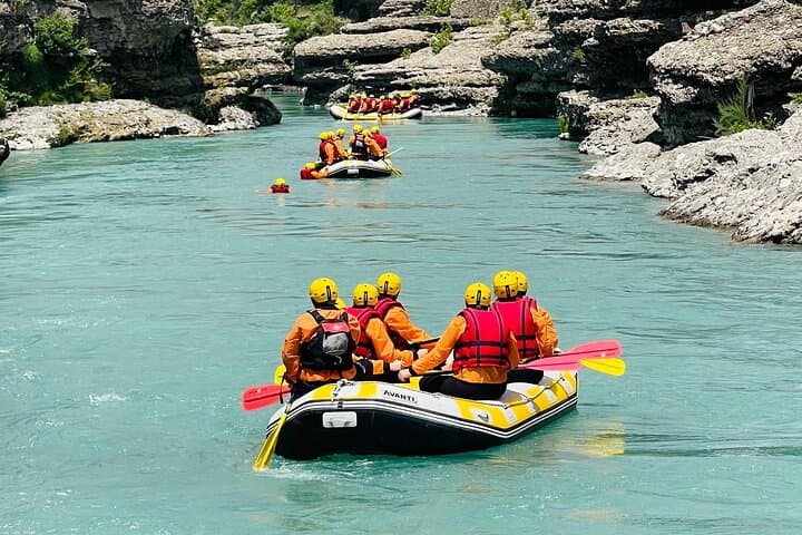 Rafting the Last Wild River of Europe , Vjosa