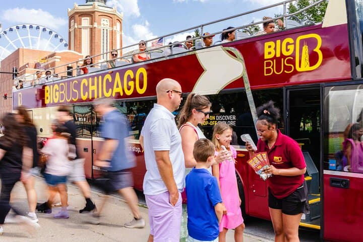 Big Bus Chicago: Hop-On Hop-Off Sightseeing Tour, 24/48/72hr Pass