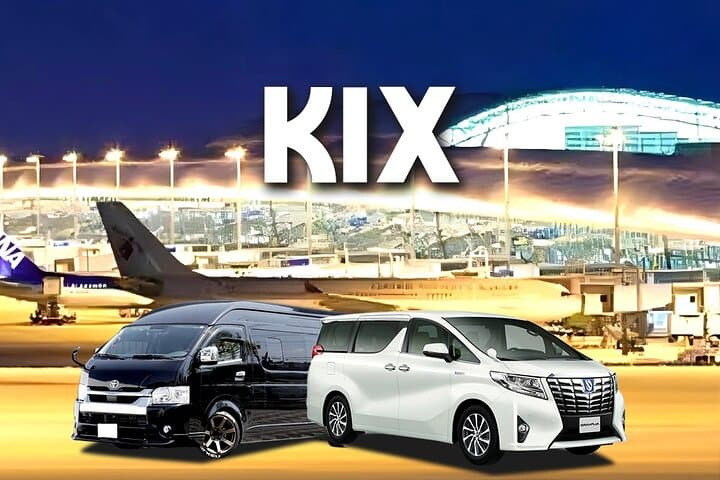 KIX Airport Kansai Intl Airport Private transfer to or from Osaka