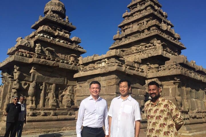 Puducherry to Mahabalipuram Shore Temple Private Tour 