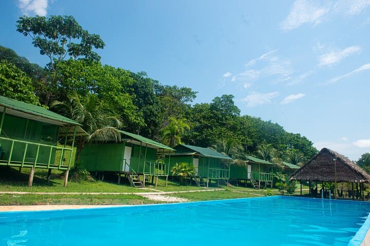 סיור ג'ונגל מודרך כולל הכל במשך 2 ימים מאיקיטוס במניטי אקו-לודג'