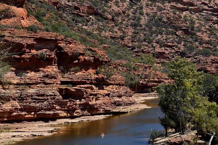 Explore the Hidden Gorges: Kalbarri 4WD, Hike, Canoe Experience
