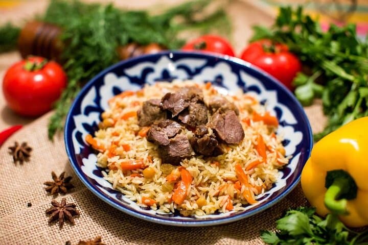 Authentic Uzbek Plov Cooking Experience