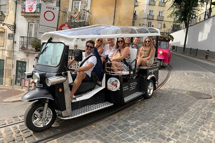 True 4Hour Private Tuk Tuk Tour: Discover Lisbon with a Local!