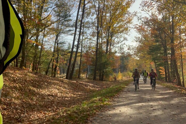 Nature Bike Tour: NH Greenway Tour: Scenic + Serene Rail Tour