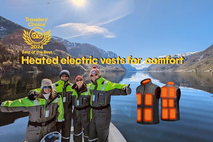 Private Cruise: Mostraumen by Zodiac or Lux Pontoon Boat