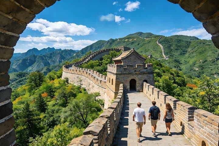 סיור יום פרטי מג'ינאן לחומת מוטיאניו בבייג'ינג ברכבת מהירה