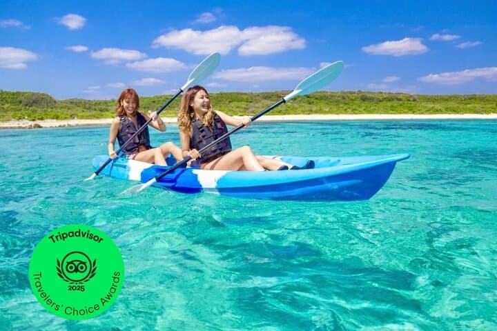 [Okinawa Miyako] SUP or Canoe Tour with a Spectacular Beach!