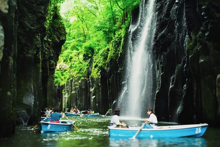 From Kumamoto : Mt.Aso and Takachiho All-inclusive Private Tour
