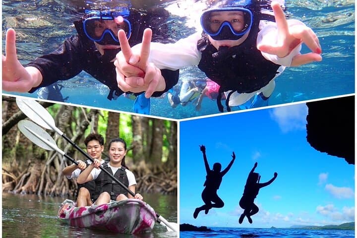 Ishigaki Mangrove SUP or Canoe + Blue Cave Snorkeling