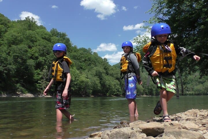 Family Rafting in the New River Gorge National Park