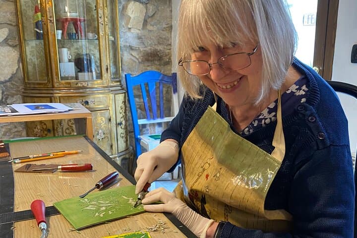 סדנת הדפסה מאסטר בלב אבְּרוּצוֹ