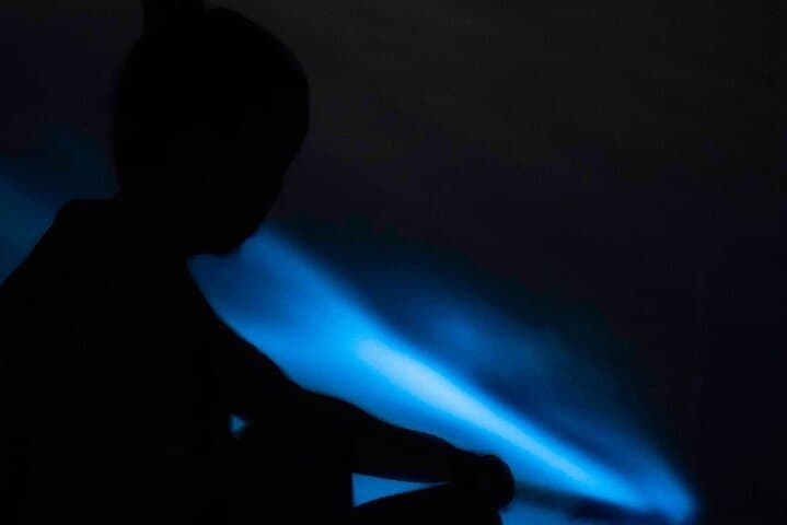 סיור קיאקים של ביולומינסנציה ושקיעה