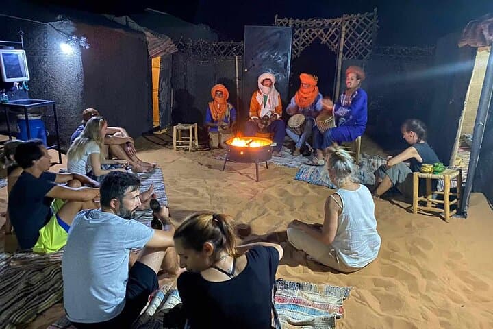 Overnight Camel Trek in Merzouga Desert