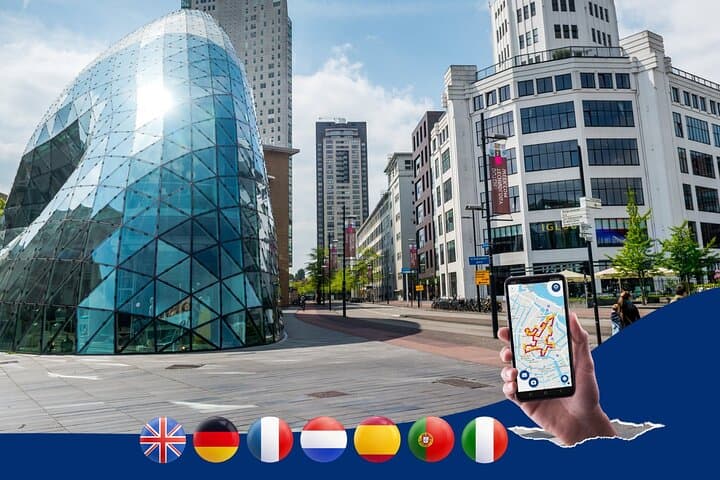 Eindhoven: City Walk with Audioguide in 7 Languages on your Phone