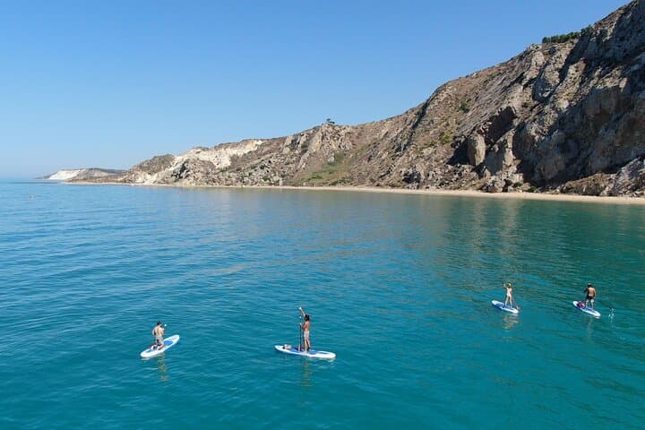 SUP Paddleboard Tour : From Cala Manbrù to Torre Salsa Reserve