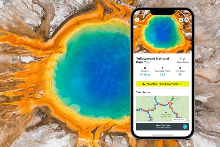 Yellowstone National Park Self-Guided Audio Tour